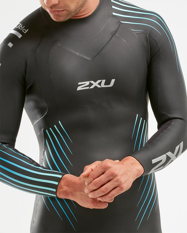 2XU Propel 1 Wetsuit Black/Blue Ombre'