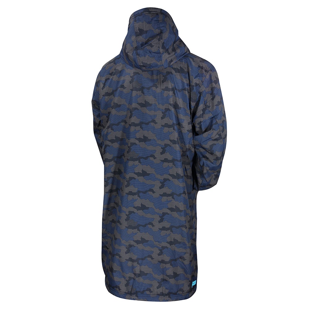 Zone3 Polar Fleece Parka Robe - Camo/Blue