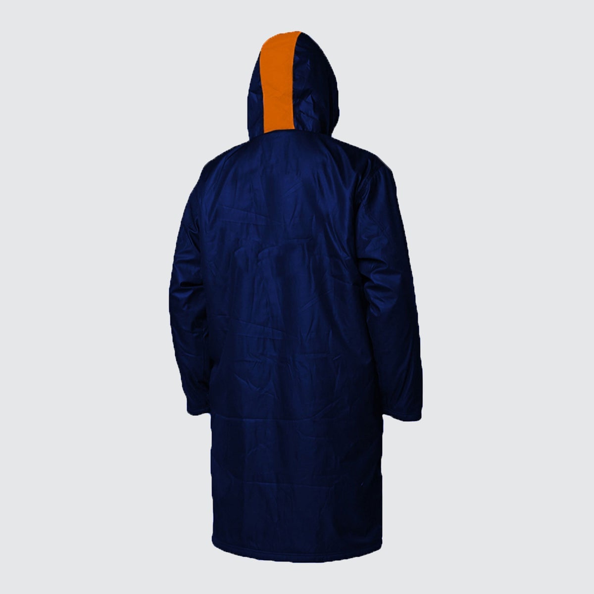 Zone3 Polar Fleece Parka Robe -Navy/Orange