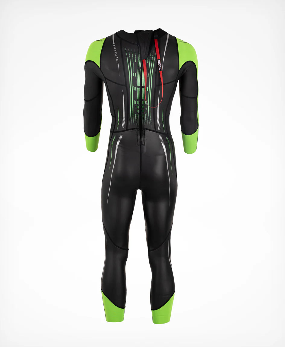 HUUB Surface Wetsuit Fluo Green - Men's