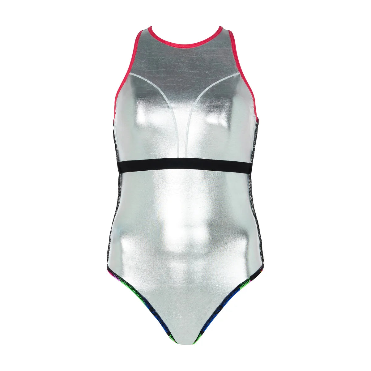 Zoggs Swimsuit Florish Pink Ecofeel Crossback (Ex Display)