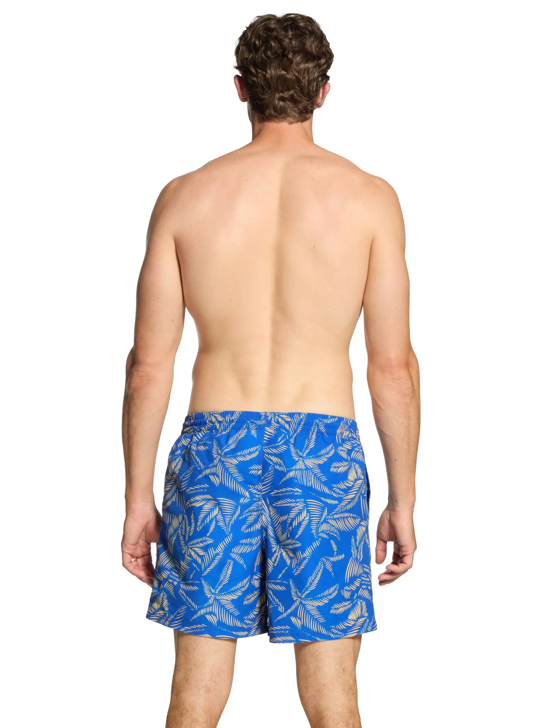 Mens Leaf 16 Inch Water Shorts