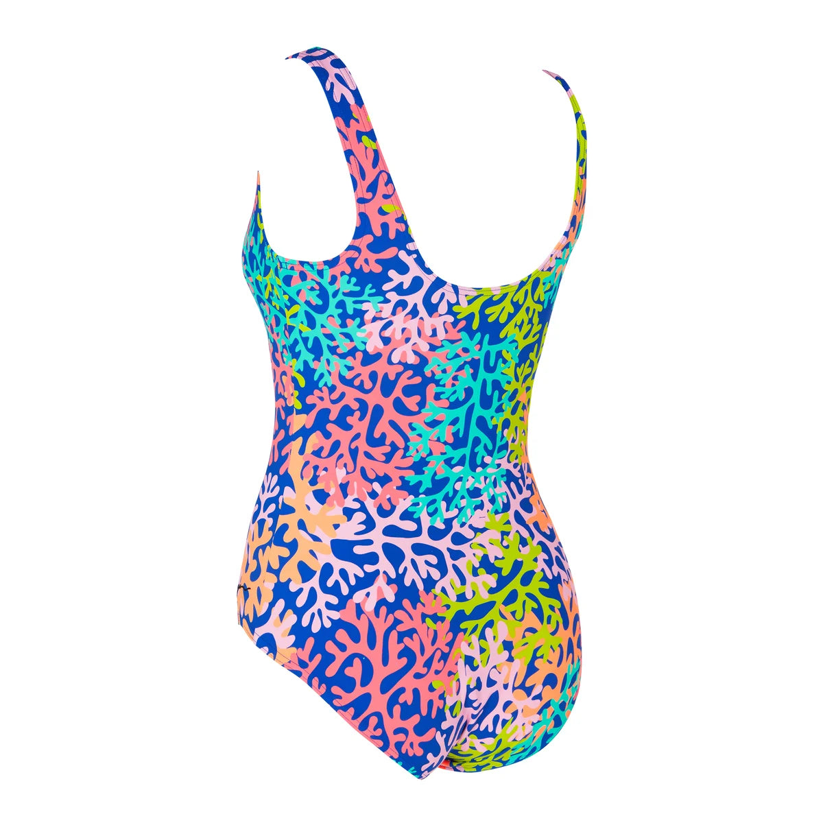 Zoggs Swimsuit Sea Change Ecofeel Silver Lined Scoopback