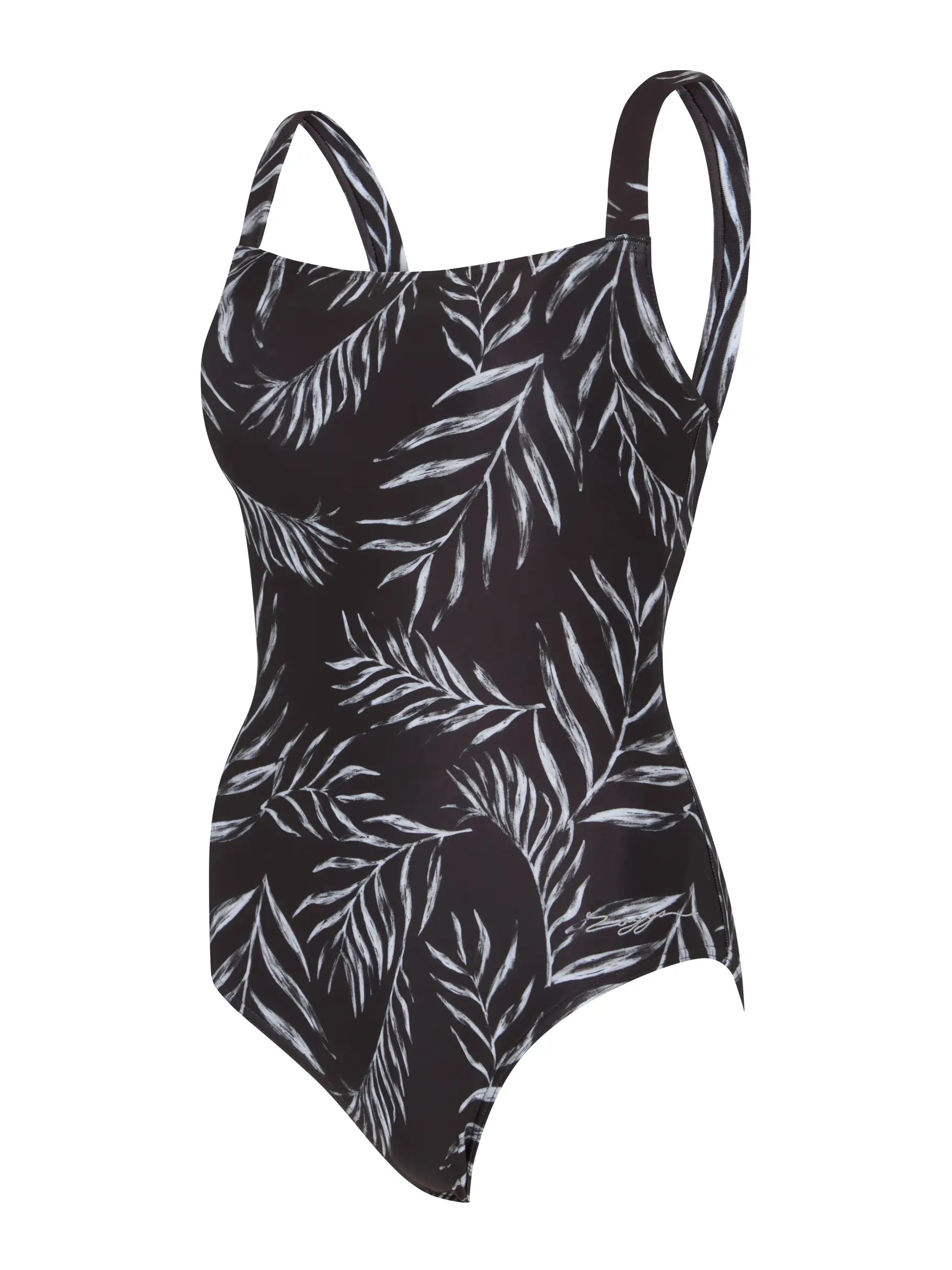 Zoggs Womens Safari Leaf Adjustable Classic Back Swim suit