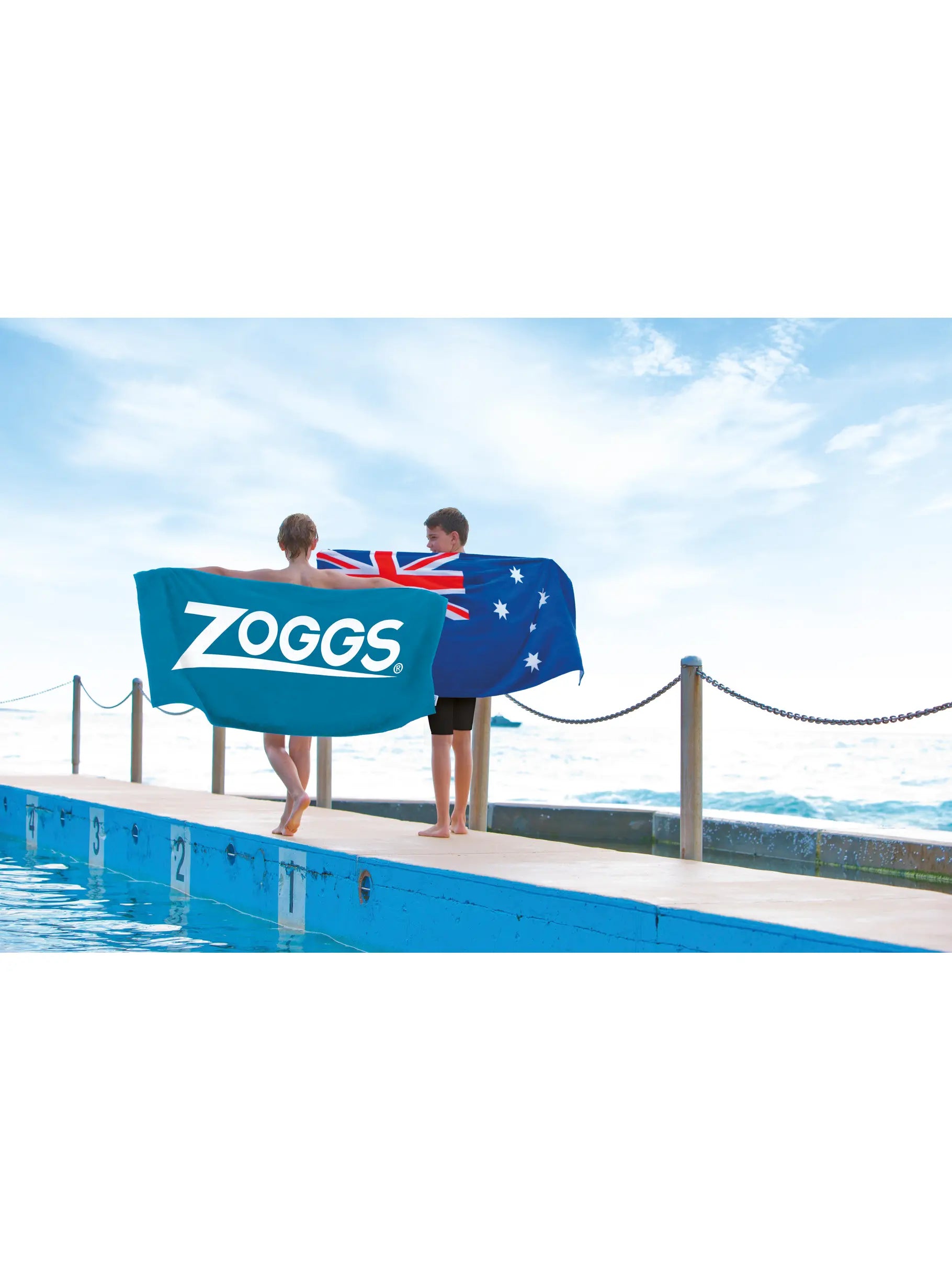 Zoggs Unisex Adult Swimming Pool Towel