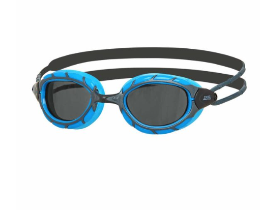Zoggs Predator Swimming Goggles (blue & black tint)