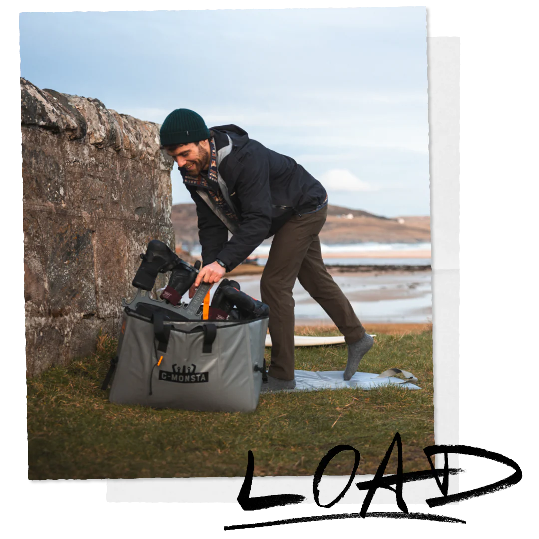 C-Monsta Lightweight Split Bag-V2