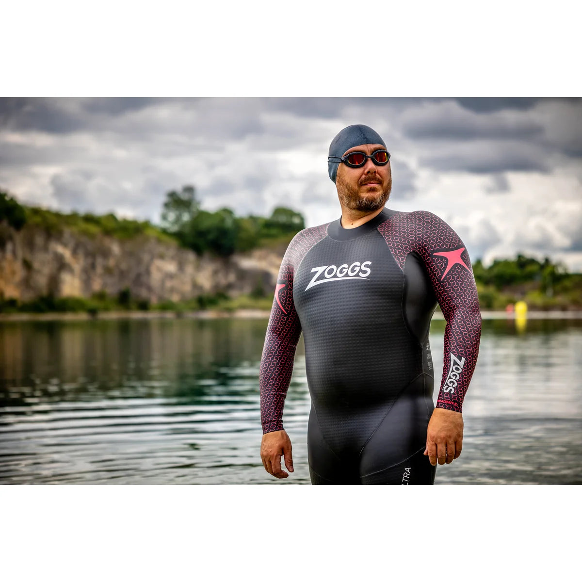 ZOGGS Men's Predator Ultra FS Triathlon Open Water Wetsuit
