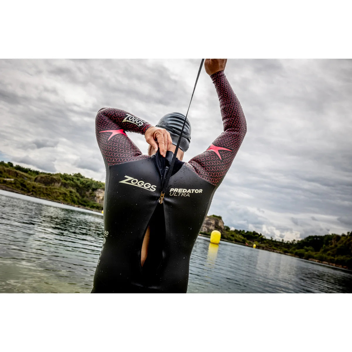 ZOGGS Men's Predator Ultra FS Triathlon Open Water Wetsuit