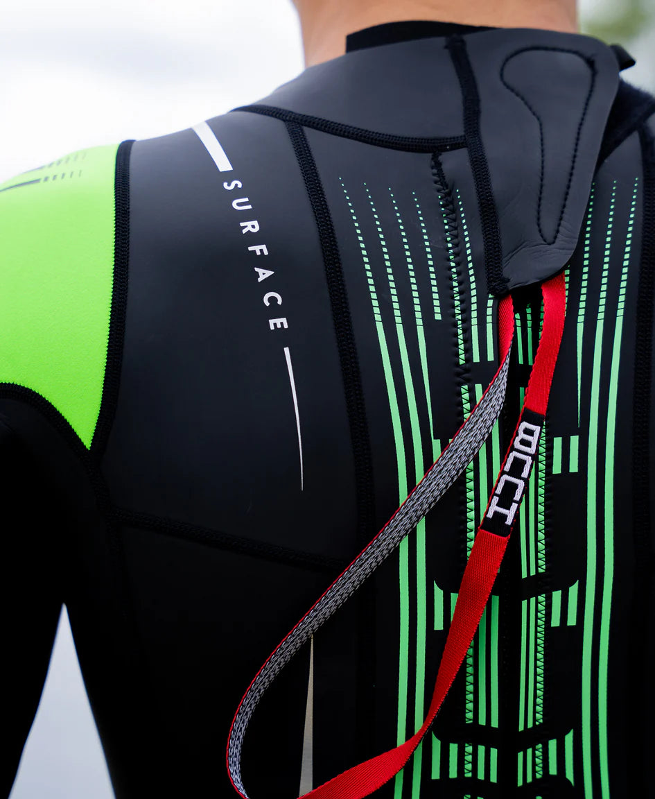 HUUB Surface Wetsuit Fluo Green - Men's