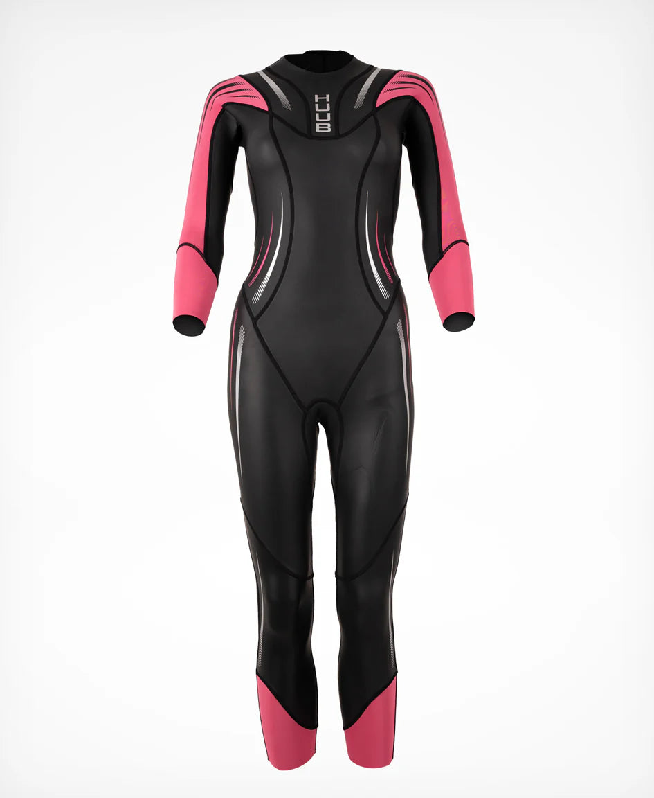 HUUB Surface Wetsuit Fluo Pink - Women's