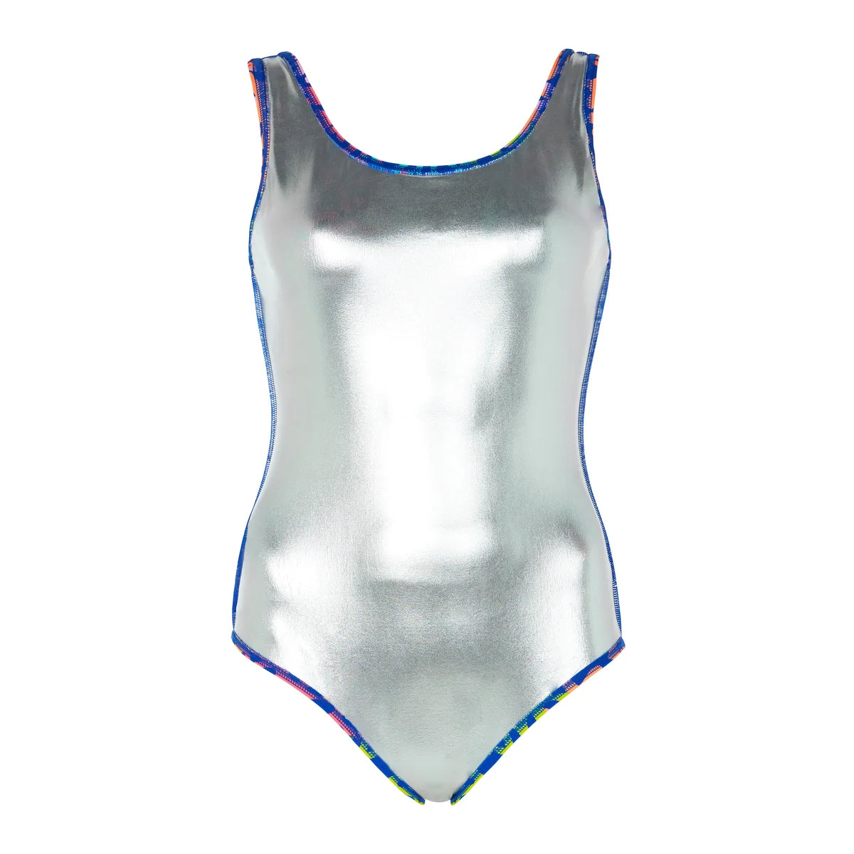 Zoggs Swimsuit Ecofeel Silver Lined Scoopback (Ex Display)