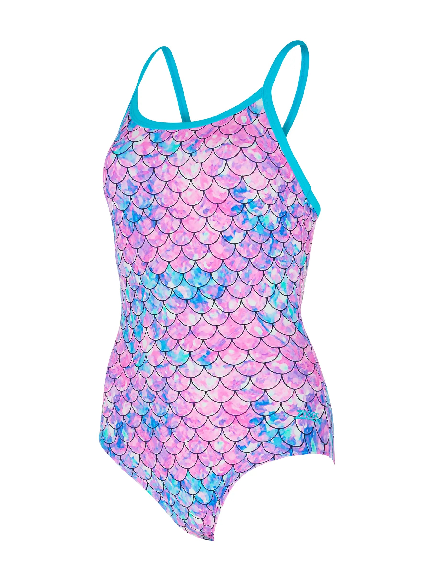 Womens Sirene Sparkle Silver Lined Strikeback Swimsuit