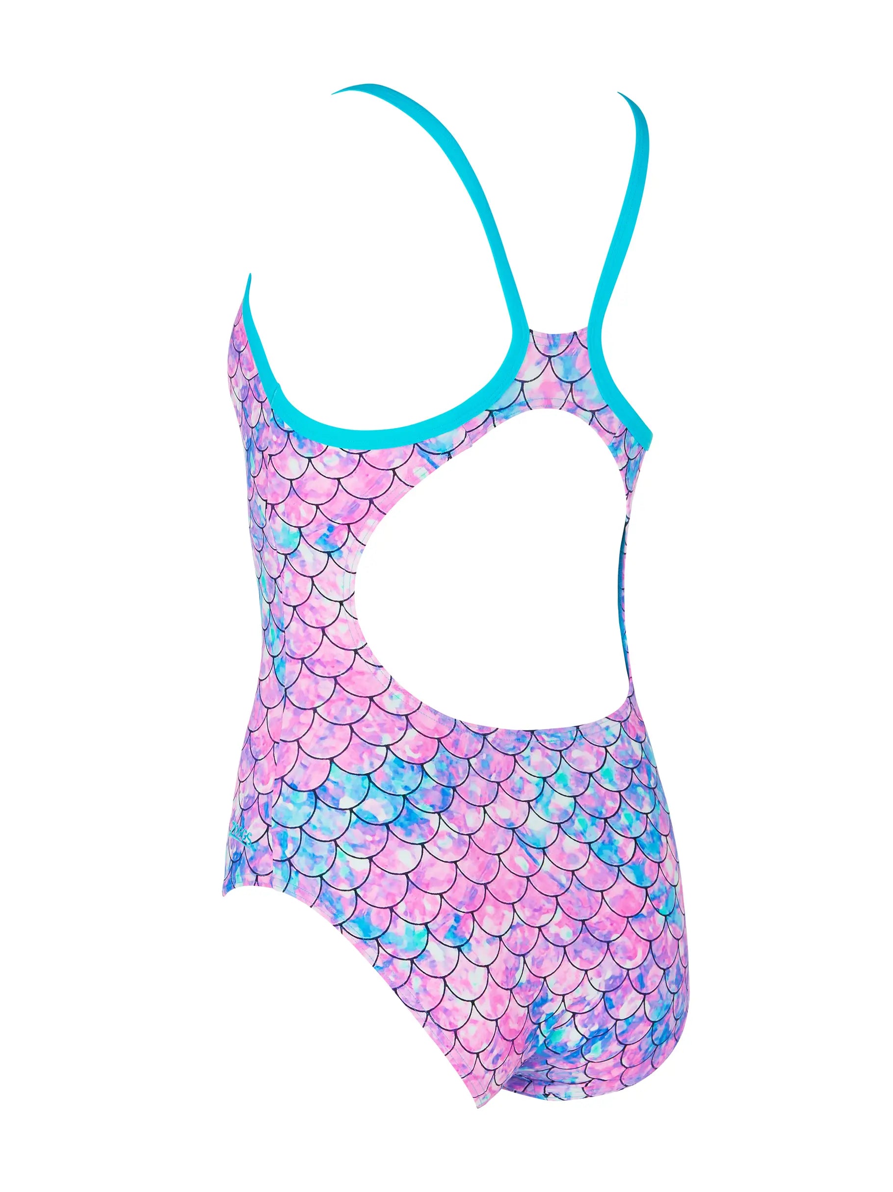 Womens Sirene Sparkle Silver Lined Strikeback Swimsuit